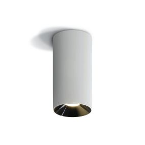 ONE Light LED Deko-Zylinder - Aufbaustrahler 1L - Ø 7,2 x 15,5 cm - 15W LED inkl. - weiß