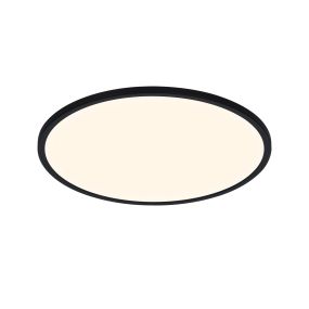 Nordlux Oja 42 - Deckenleuchte - Ø 42,4 x 2,3 cm - 24W dimmbar LED inkl. (3000K/4000K) - IP54 - schwarz