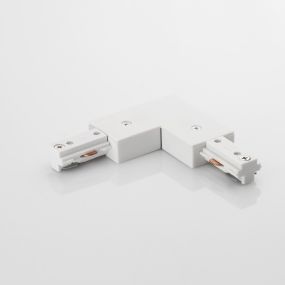 Nova Luce L-Steckverbinder 3 Drähte - weiß