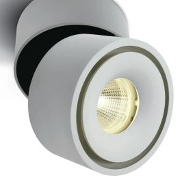ONE Light Adjustable Display Spots - Aufbaustrahler 1L - Ø 7,8 x 4 cm - 8W LED inkl - weiß