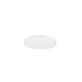 Nova Luce Dixie CCT - deckenleuchte - Ø 40 x 2,5 cm - 36W LED inkl. - sand weiß