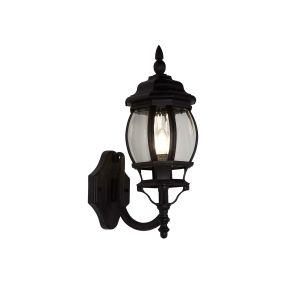 Searchlight Bel Aire - Außenwandleuchte - 16 x 45,5 cm - IP23 - schwarz