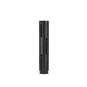 Nova Luce Taglio - Gartenpfosten - Ø 12 x 65 cm - 8W LED inkl. - IP65 - Sand schwarz