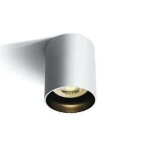 ONE Light GU10 Dark Light - Aufbaustrahler 1L - Ø 6,8 x 9,5 cm - weiß