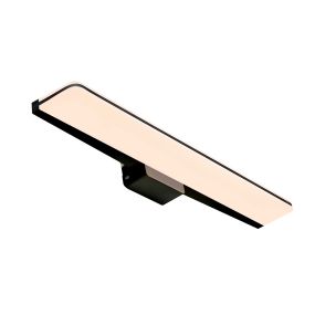 Nordlux Tinia 60 - wandleuchte - 60 x 10 x 14 cm - 3 Stufen dimmbar - 24W LED inkl. - IP44 - schwarz