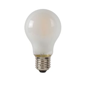 Lucide LED Glühbirne - 10,5 cm - E27 - 5W dimmbar - 2700K - alabaster