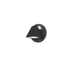 Konstsmide Hild - Wandleuchte außen - 20 x 18,5 x 20cm - IP44 - mattschwarz