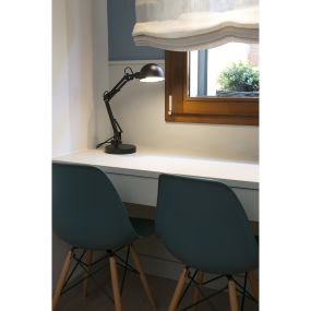 Faro Baobab - Schreibtischlampe - 34 x 16 x 49 cm - mattschwarz