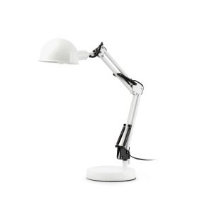Faro Baobab - Schreibtischlampe - 34 x 16 x 49 cm - matt weiß