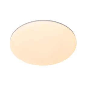 Lucide Olson - Deckenleuchte - Ø 45 x 4,5 cm - 45W dimmbare LED inkl - opal und weiß
