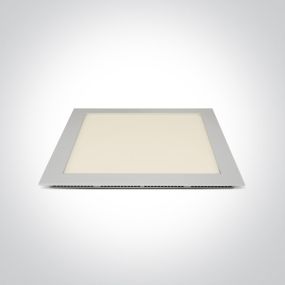 ONE Light Square Recessed Panel CCT V - Deckeneinbauleuchte - 30 x 30 x 2,2 cm - 30W LED inkl. - weiß