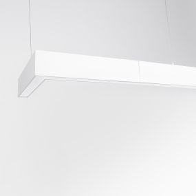 Nova Luce Dido - lineares Lichtprofil - 34,5 x 3,8 x 7 cm - 20W LED inkl. - weiß - weiße Lichtfarbe