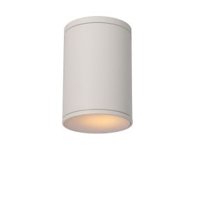 Lucide Tubix - Aufbaustrahler - Ø 10,8 x 15,3 cm - IP54 - weiß