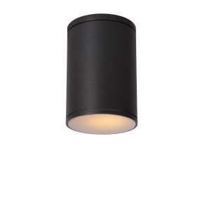 Lucide Tubix - Aufbaustrahler - Ø 10,8 x 15,3 cm - IP54 - schwarz