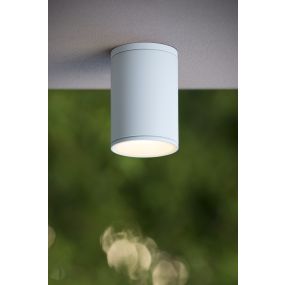 Lucide Tubix - Aufbaustrahler - Ø 10,8 x 15,3 cm - IP54 - weiß