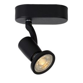Lucide Jaster - Aufbaustrahler - 11,7 x 6 x 15,5 cm - 5W LED inkl - schwarz