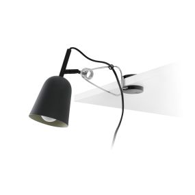 Faro Studio - Klemmleuchte - 9 x 30 x 14 cm - schwarz und creme
