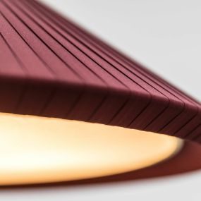 Faro Saigon-in - Pendelleuchte - Ø 70 x 27,5 cm - bordeauxrot