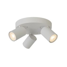 Projectlight Phoebe - Aufbaustrahler 3L - Ø 21 x 7 cm - weiß