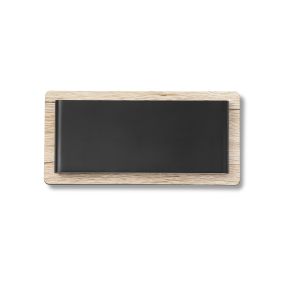 Faro Mood - Wandleuchte - 27 x 5 x 13 cm - 2 x 3W LED inkl. - schwarz und braun