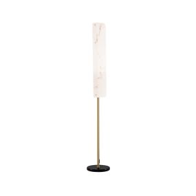 Nova Luce Aider - Stehleuchte - Ø 26 x 160 cm - 23W LED inkl. - messing gold