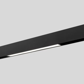 Nova Luce Rieti - Leuchte für Magnetprofilsystem - 26,9 x 3,5 x 5,1 cm - 15W LED inkl. - schwarz - weiße Lichtfarbe