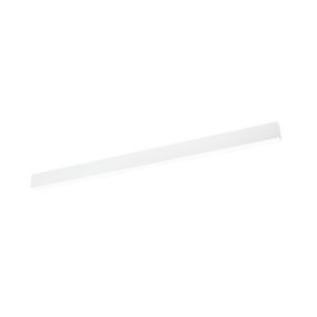 Nova Luce Gent - lineares Lichtprofil - 120 x 3,8 x 7 cm - 40W LED inkl. - weiß - weiße Lichtfarbe