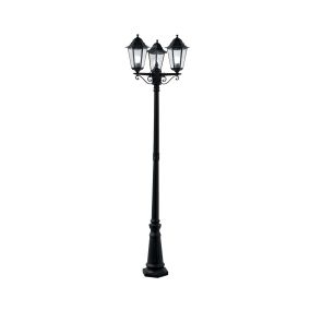 Searchlight Alex - Lichtmasten - Ø 70 x 227 cm - IP44 - schwarz