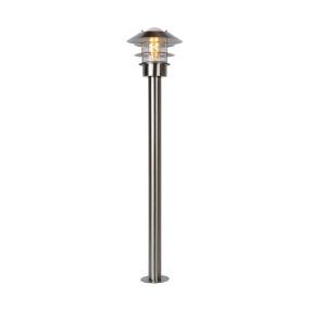 Lucide Zico - Gartenleuchte - 100 cm - IP44 - Chrom matt