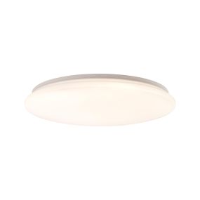 Brilliant Farica Starry - Deckenleuchte - Ø 50 x 8 cm - 36W LED inkl. - weiß