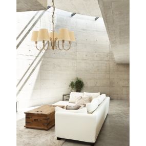 Nova Luce Elizabeth - Kronleuchter - Ø 60 x 120 cm - antike Bronze