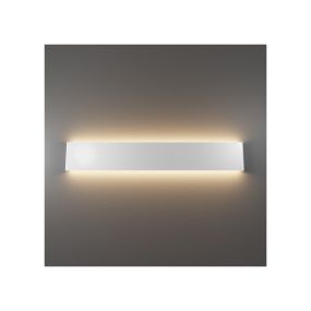 Amarcords Dana 60 BI - Wandanbauleuchte - 60 x 15 x 2,8 cm - 24W LED inkl. - weiß