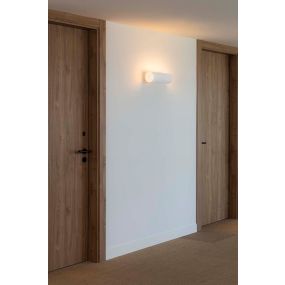 Faro Trama 2L - Wandleuchte - Ø 11,2 x 32 cm - weiß