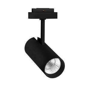Nova Luce Nap - Strahler für Magnetprofilsystem - Ø 8,5 x 27 cm - 30W LED inkl. - schwarz - Lichtfarbe weiß