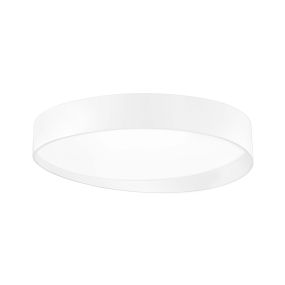 Nova Luce Fano - Deckenleuchte - Ø 40 x 15,5 cm - 26W LED inkl. - weiß