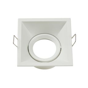 Projectlight Tobbe - Einbaustrahler - 90 x 90 x 120 mm - 80 x 80 mm Einbaumaß - weiß