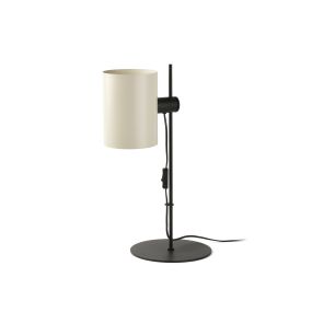 Faro Guadalupe - Tischleuchte - 24 x 22,5 x 55 cm - schwarz und beige