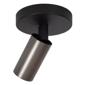 Lucide Ritmo - Aufbaustrahler - 10 x 10 x 11,1 cm - Kaffee