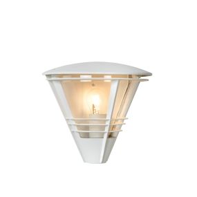 Lucide Livia - Außenwandleuchte - 27 x 17,5 x 25 cm - IP44 - weiß
