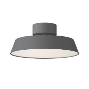 Design for the People Kaito Dim - Deckenleuchte - Ø 30 x 11,7 cm - 12W dimmbare LED inkl - grau