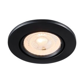 Nordlux Mixit Pro - einbauspot - Ø 85 mm, Ø 76 mm einbaumaß - IP23 - schwarz