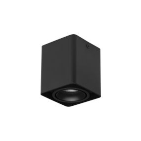 Nova Luce Rende - Aufbaustrahler - 8,5 x 8,5 x 10 cm - schwarz