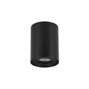 Nova Luce Ulty - Aufbaustrahler - Ø 8,5 x 11,5 cm - schwarz