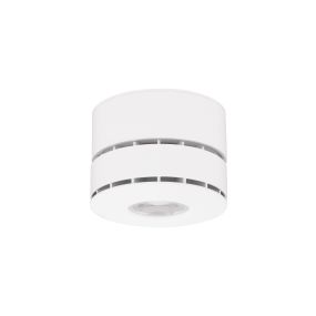 Nova Luce Lot - Aufbaustrahler - Ø 10 x 7 cm - 15W LED inkl. - weiß