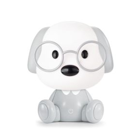 Zuma Line Animals dog - Tischleuchte - 18 x 20 cm - 3W dimmbar led inkl - grau