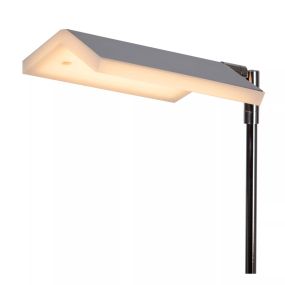 Lucide Aaron - Stehleuchte - 20 x 20 x 134 cm - 10W dimmbar bis warm LED inkl - Chrom