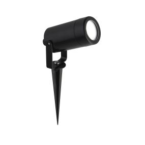 Searchlight Outdoor - Bodenstrahler auf Erdspieß - 32 x 25 cm - IP44 - schwarz