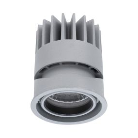 Nova Luce Maggy - LED-Modul - Ø 63 x 75 mm - 15W LED inkl. nicht dimmbar - grau