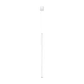 Nova Luce Ultrathin - Hängeleuchte - Ø 2,5 x 150 cm - 3W LED inkl. - weiß