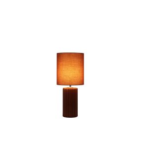 Searchlight Groove - Tischleuchte - Ø 22 x 51 cm - orange